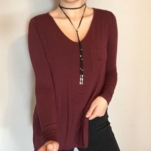 Long Sleeve Abercrombie Shirt🖤